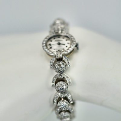 1950's Ladies Unique Diamond Cocktail Watch