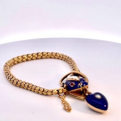 Mid 19th Century Snake Bracelet circa 1860