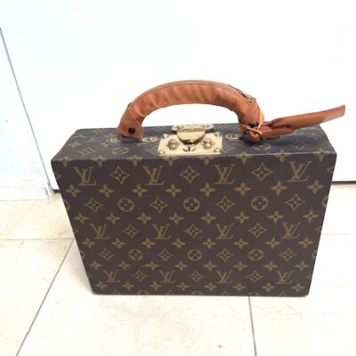 LOUIS VUITTON MONOGRAM jewelry Case Pre-owned authentic