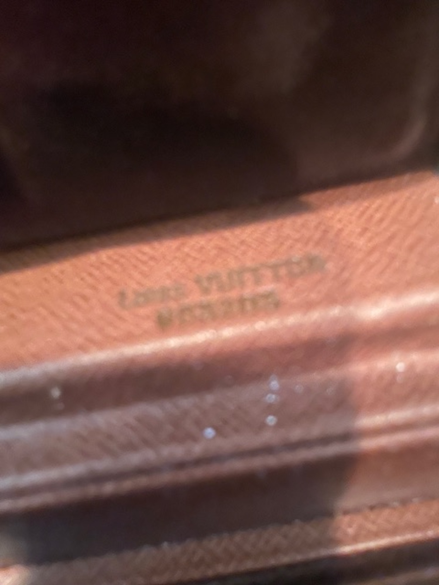 LOUIS VUITTON MONOGRAM jewelry Case Pre-owned authentic