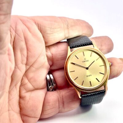 Concord Men's Quartz Watch 14K