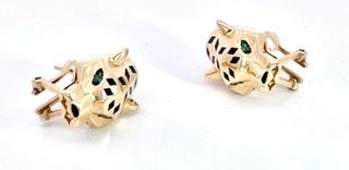 Cartier Spotted Panther Earrings