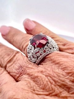 Large Tpurmaline Ring
