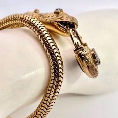 Engraved Snake Bracelet